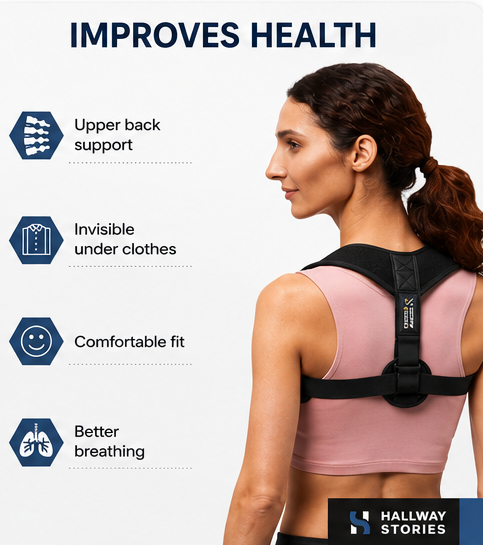 Back Brace Posture Corrector for Men & Women