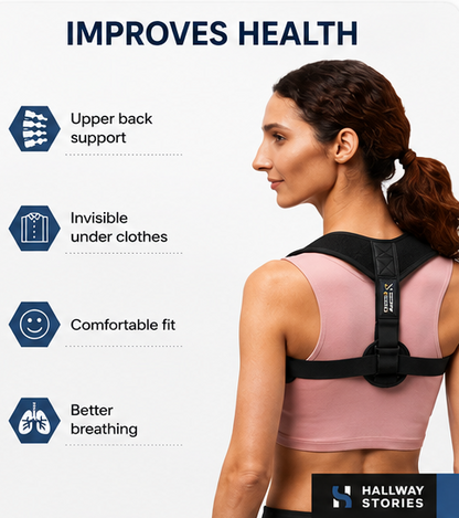 Back Brace Posture Corrector for Men & Women