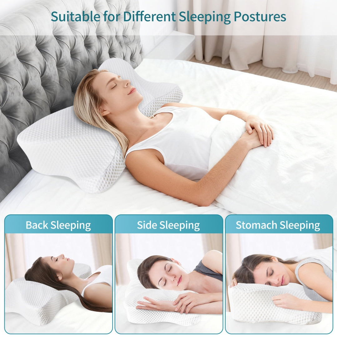 Ergonomic contour design with center head cavity