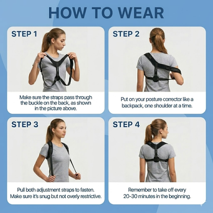 Back Brace Posture Corrector for Men & Women